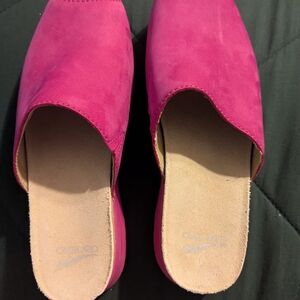 Dansko New Women’s Raven Slide Fuchsia Nubuck size 41